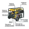 Generador Portátil 8 Kw Motor A Gasolina, Pretul