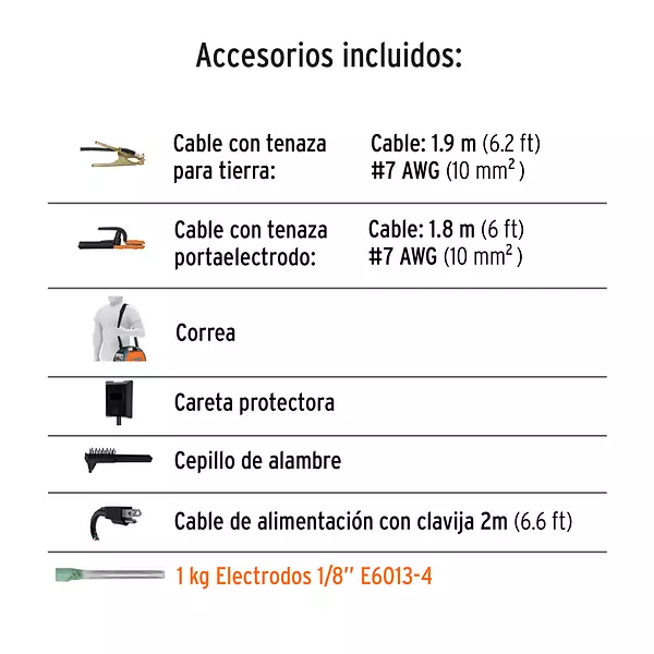 Mini Soldadora Inversora 100 A, 127 V, Truper