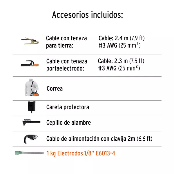 Soldadora Inversora Bi-Voltaje 200 A, 127 V/220 V, Truper