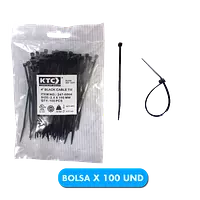 Abrazadera Plástica 10cmx2.5 Mm Ancho