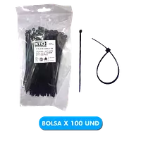 Abrazadera Plástica 15cmx3.3mm Ancho