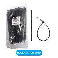 Abrazadera Plástica 20cmx4.8mm Ancho