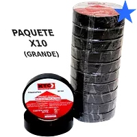 Cinta Aislante Negra Grande 18.3 Metros Largo