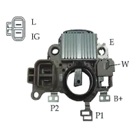 Regulador (A5ta8192) 12v Mazda Bt50 Gasolina Mitsubishi