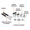 Pistola De Calor 2000w Con 9 Accesorios, Truper Pro