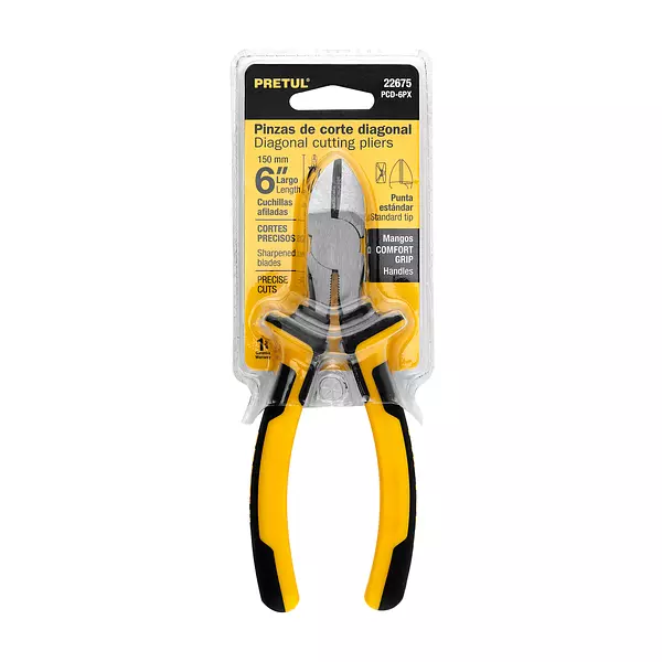 Pinza De Corte Diagonal 6" Mango Comfort Grip, Pretul