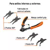 Pinza Para Anillos De Retención 6" 4 Cabezas Intercambiables