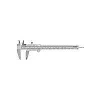 Calibrador Vernier Analógico 6" Acero Inox, Std Y Mm, Truper