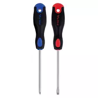 Dúo De Desarmadores 3/16" X 4" Mango Comfort Grip, Pretul