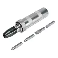 Desarmador De Impacto Con 4 Puntas De Acero S2 3/8", Expert