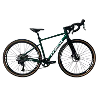 Bicicleta Gravel Crax Aluminio Verde 1x12 Grupo Sensah