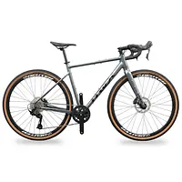 Bicicleta Gravel Crax Aluminio Gris1x9 Grupo Sensah