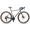 Bicicleta Gravel Crax Aluminio Gris1x9 Grupo Sensah