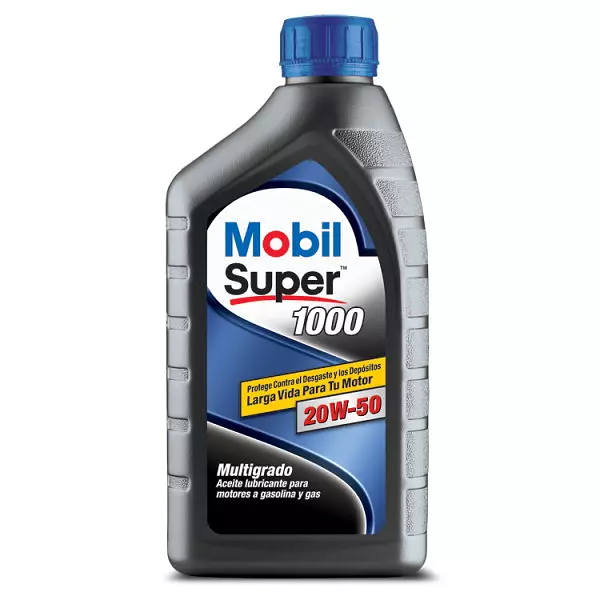 Aceite Mobil Super1000 20w-50 X Cuarto